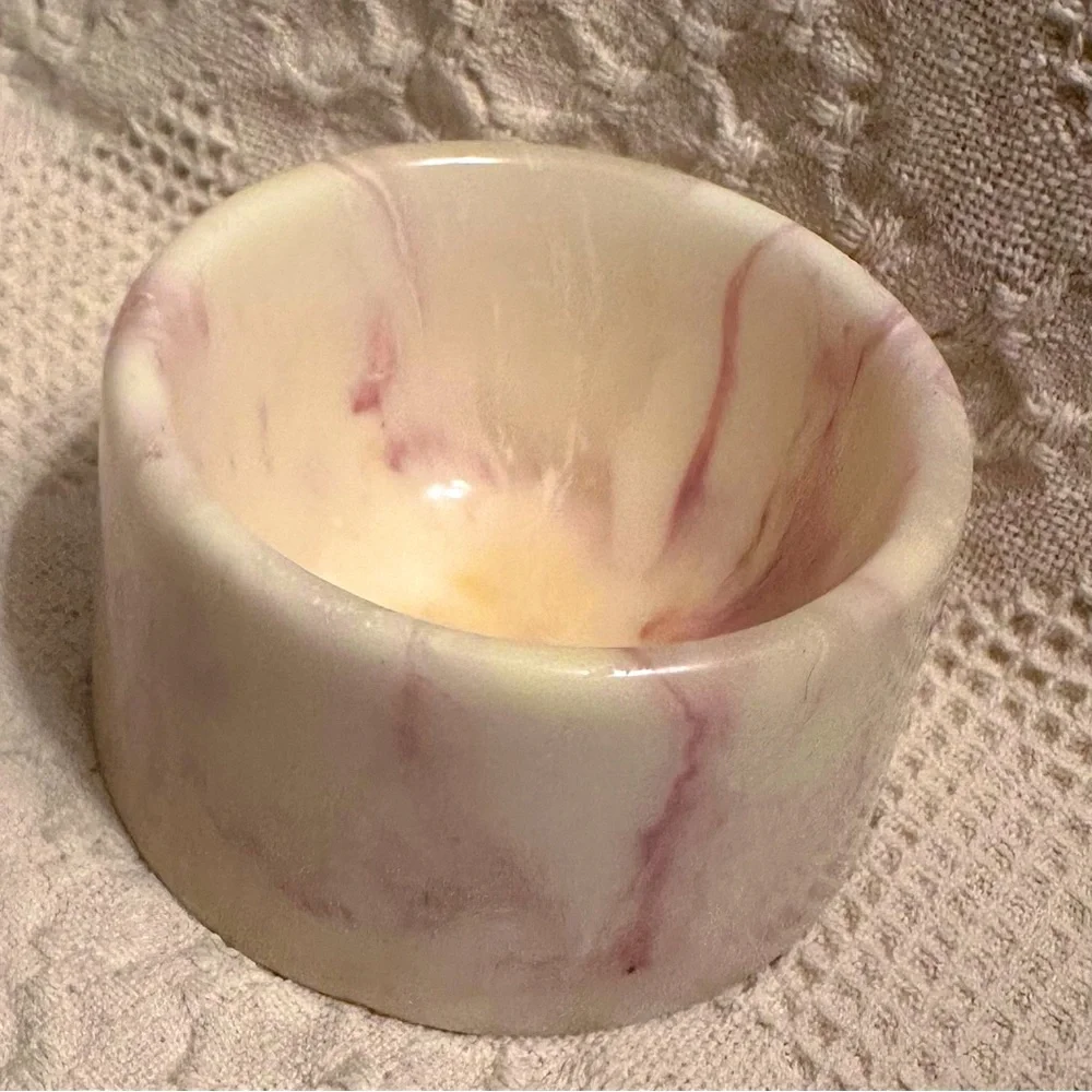 Fiammetta Vanelli Pink Marble dog/cat bowl